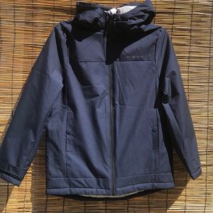 Zara boy padded jacket with hood.